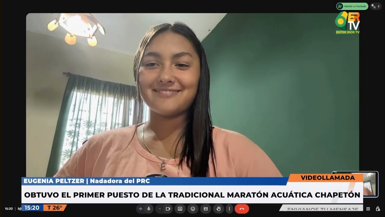 P6 | Eugenia Peltzer - Obtuvo el primer puesto de la tradicional maratón acuática Chapetón