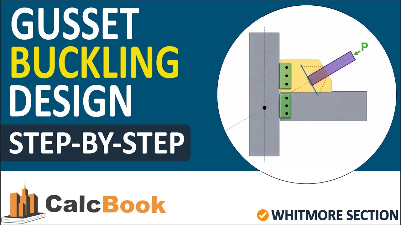 Gusset Plate Buckling || AISC || Whitmore Section