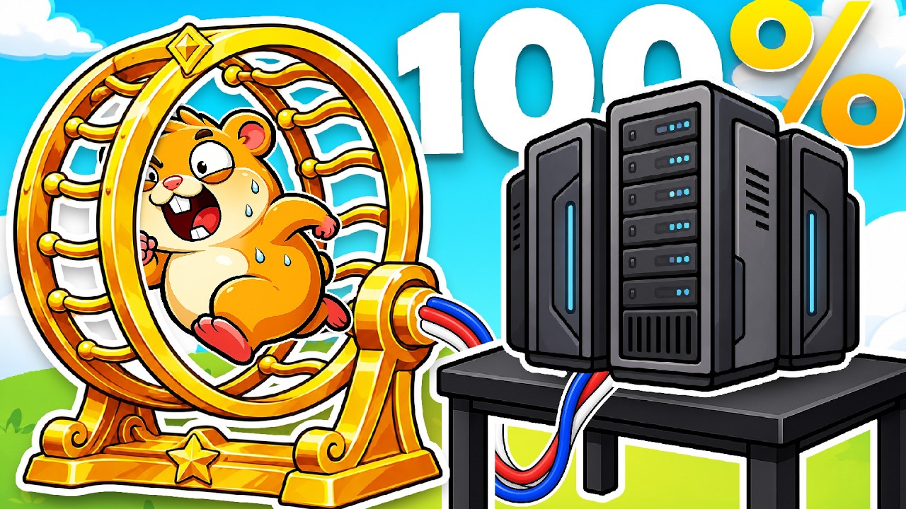 I 100% by Forcing Hamsters to Run to Power EVERYTHING...