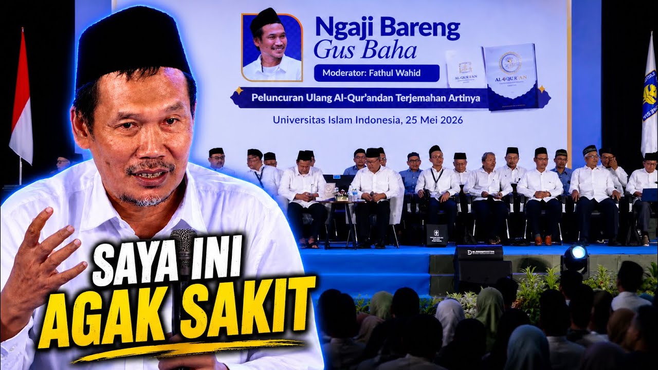 PENGAJIAN GUS BAHA 25 MEI 2026 - UII YOGYAKARTA