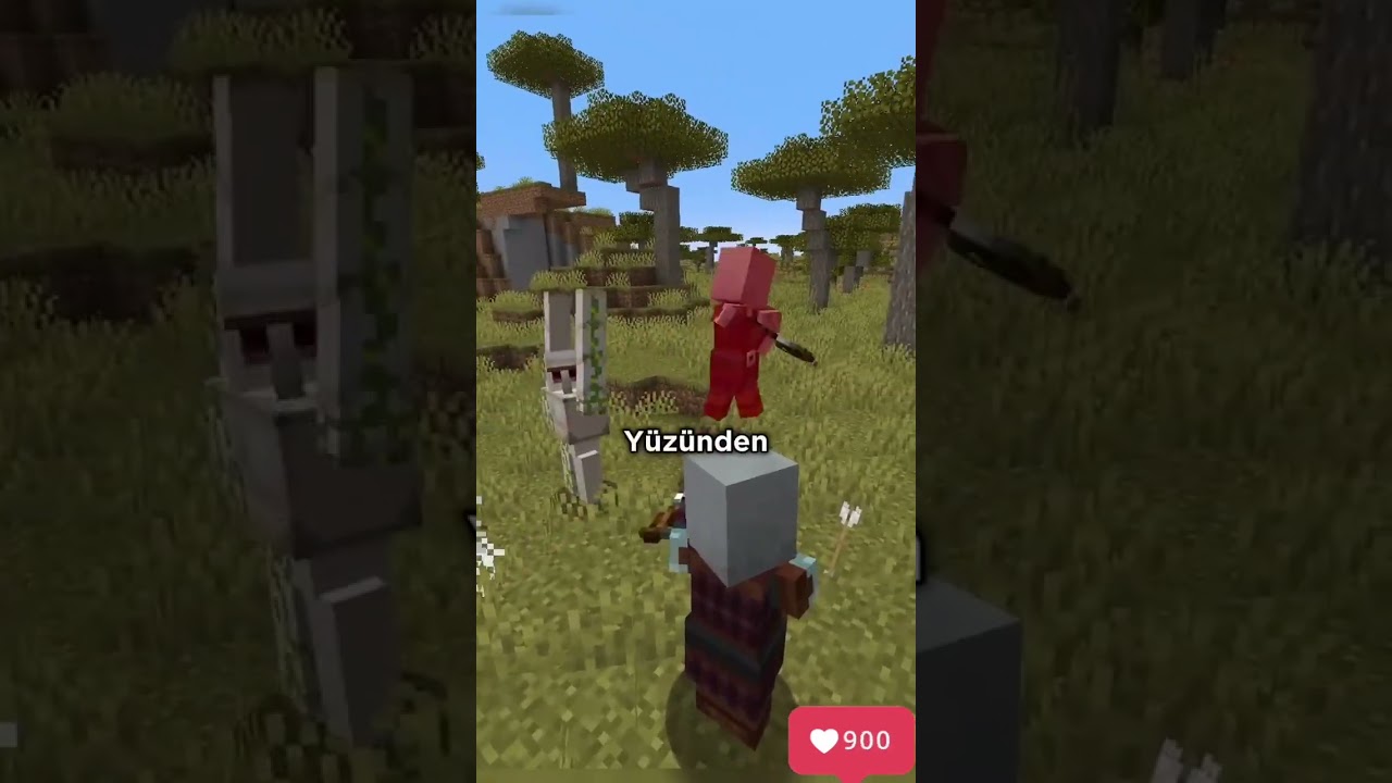 Yağmacı Kulesi Baskını! K&ouml;y Kuşatma Altında 😱 #MinecraftShorts #shorts #MinecraftT&uuml;rk&ccedil;e