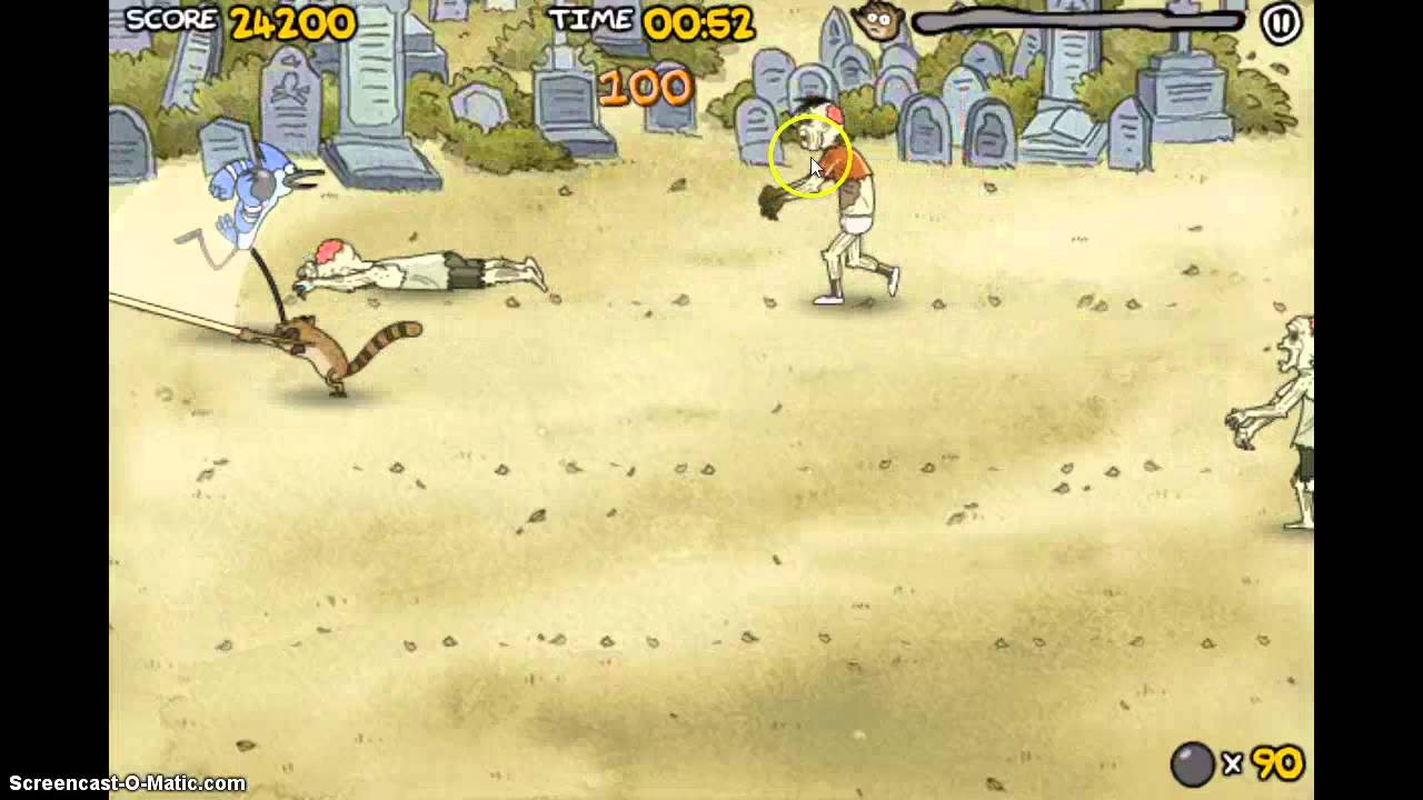 Nightmare-athon Regular Show Game