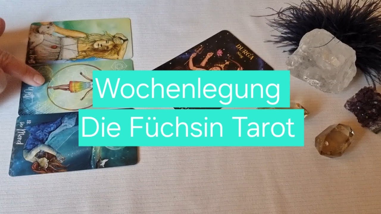 Wochenlegung | der Kreis schlie&szlig;t sich! {heftig!} #dief&uuml;chsintarot #wochenbotschaft 