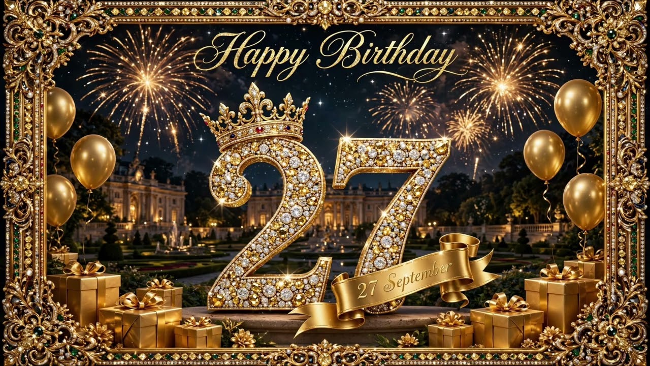 27 September Happy Birthday Status and Video #birthday #happybirthday #birthdaywishes