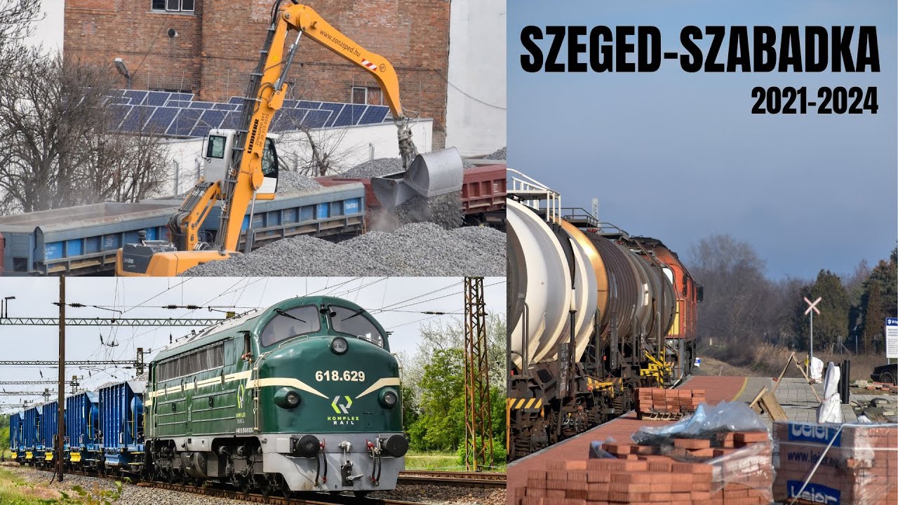 Kisfilm a Szeged - Szabadka vasútvonal felújításáról | 3 év munkálatai egy videóban