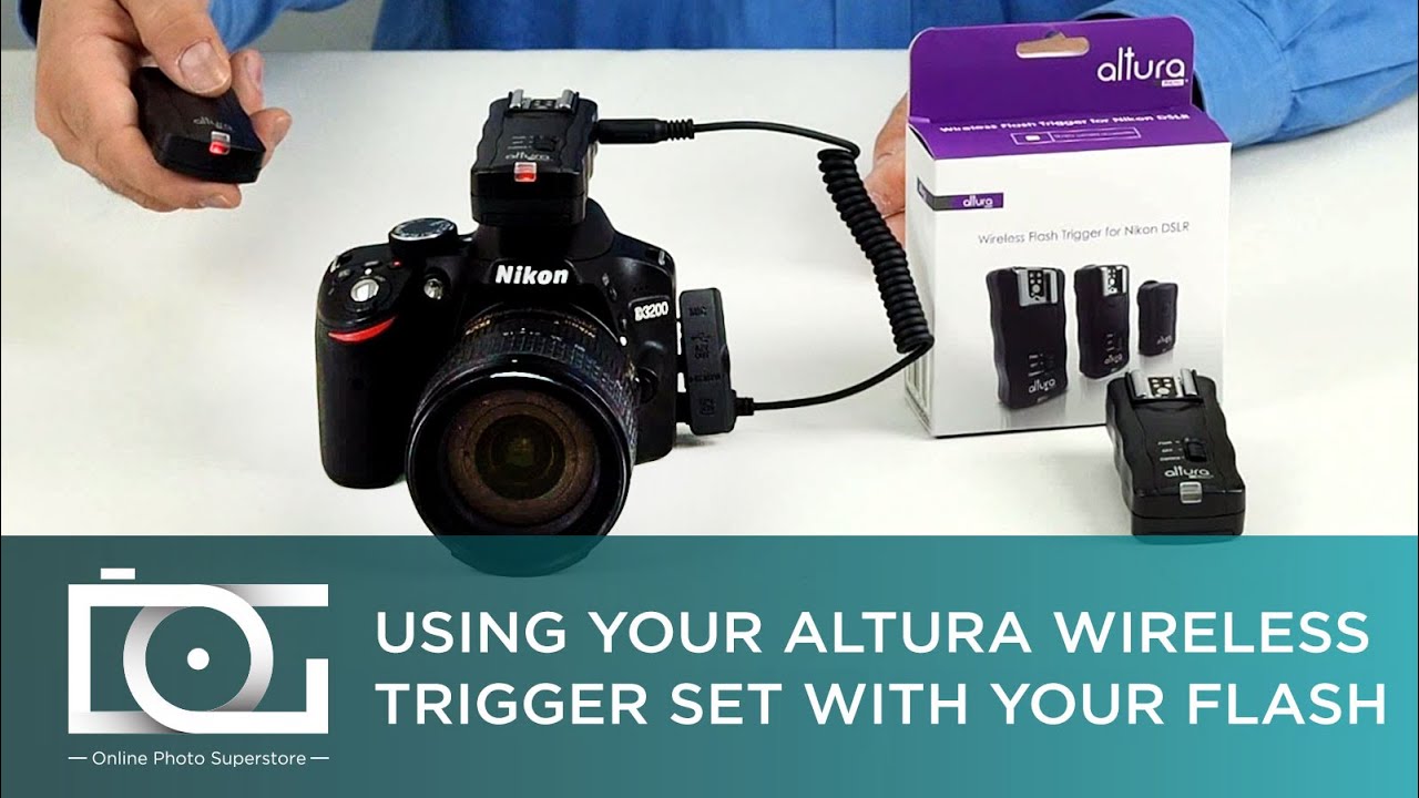 Best Wireless Remote Flash Trigger by Altura Photo&reg; | Tutorial Video