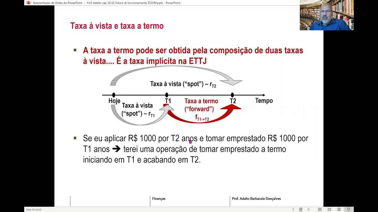 Estrutura a Termo de Taxa de Juros, Taxas a termo e marcação a mercado de títulos púlblicos