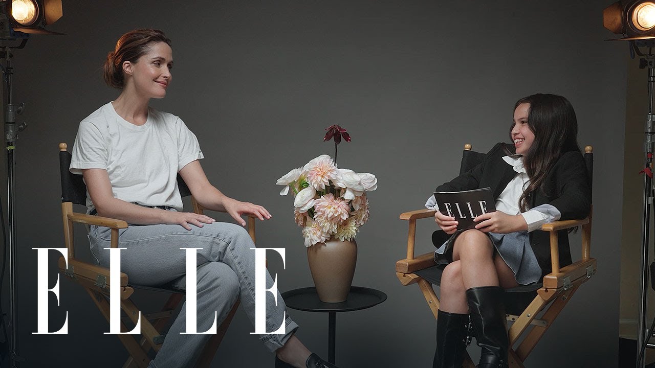 Rose Byrne Can't Believe That A$AP Rocky Thinks She's Cool | Tiny Talks | ELLE