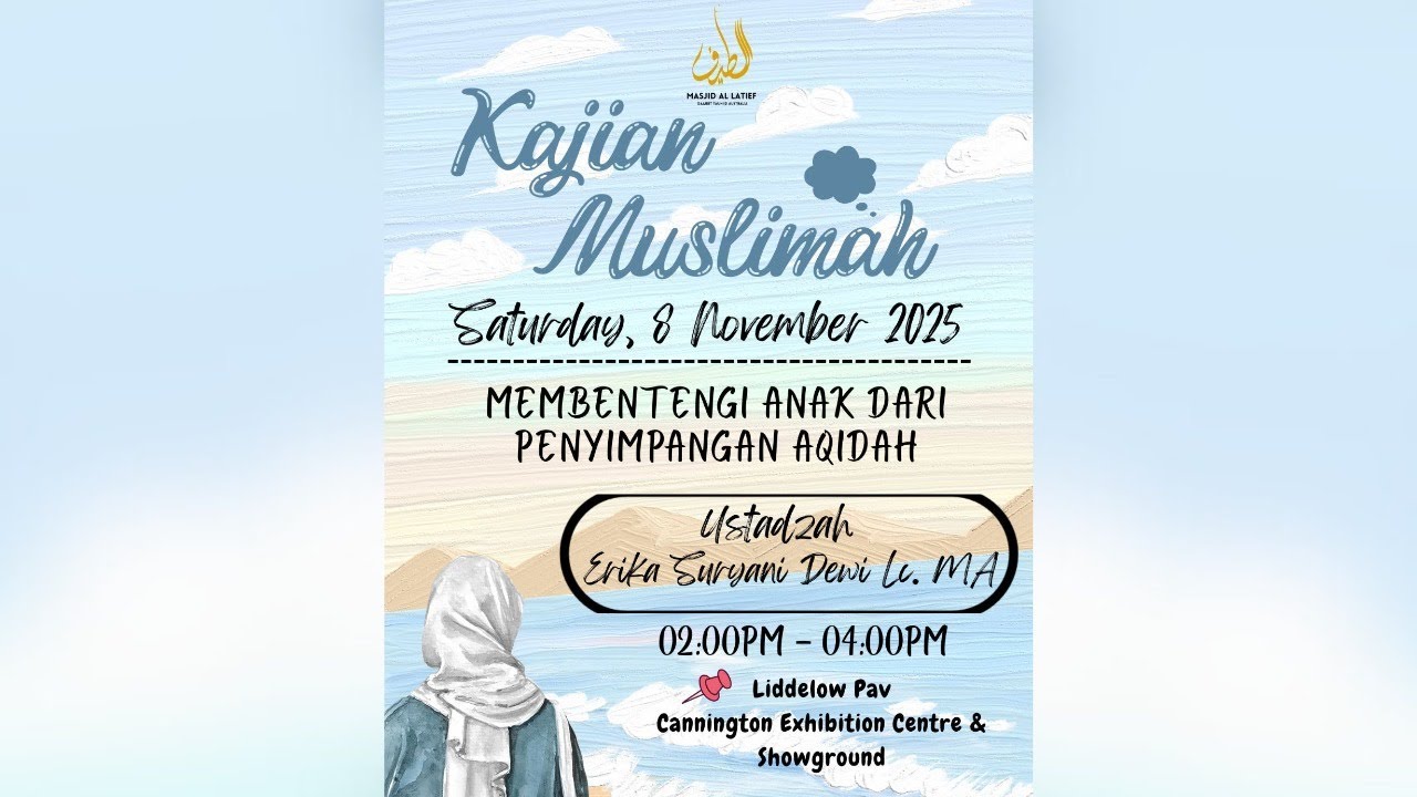 Ustadzah Erika Suryani Dewi Lc., MA | Kajian Muslimah: Membentengi Anak dari Penyimpangan Aqidah