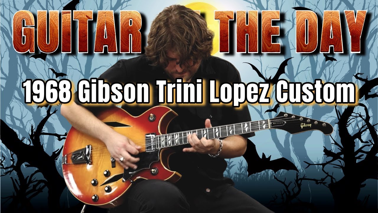 Gibson Trini Lopez Custom 1968 года | Гитара дня