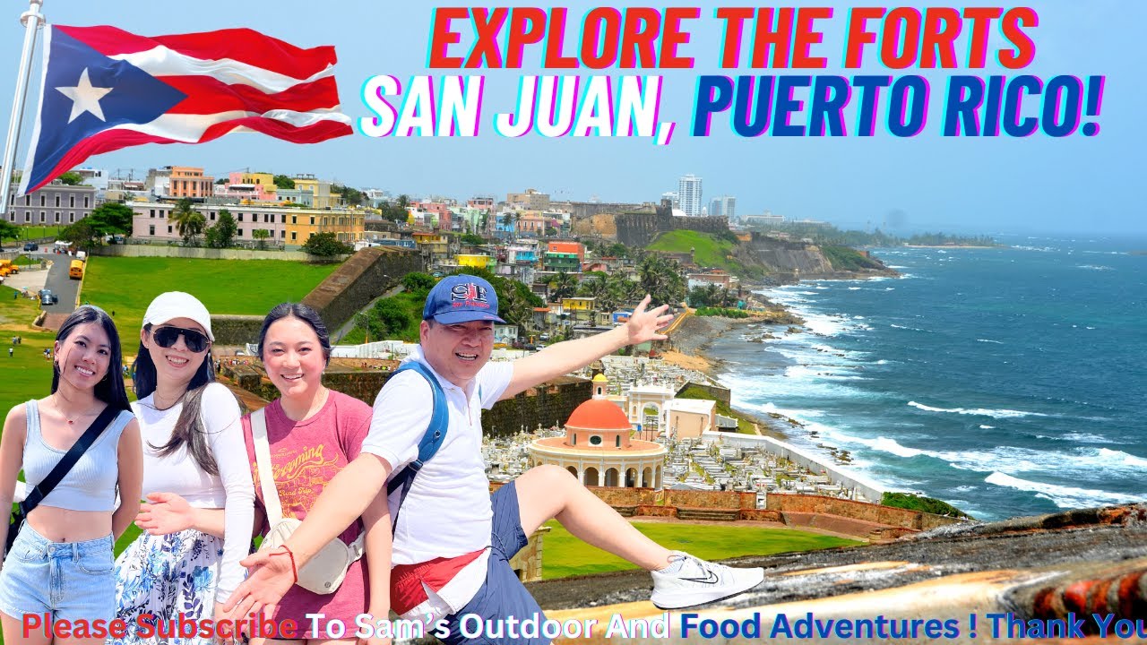 Explore The  Amazing 500 Years Old Forts Of San Juan, Puerto Rico!  The Oldest Forts In Americas!