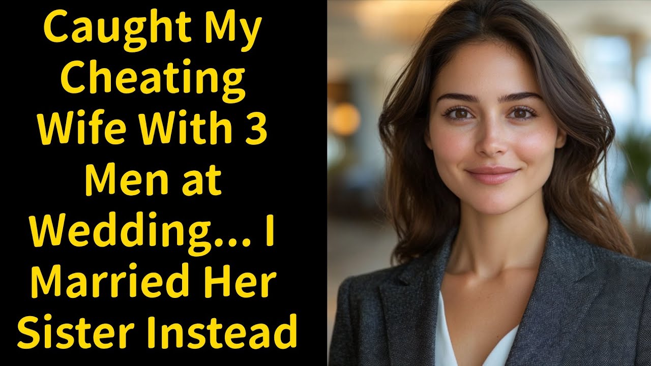 Caught My Cheating Wife With 3 Men at Wedding... I Married Her Sister Instead