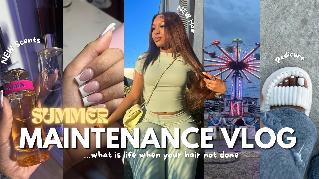 $500 MAINTENANCE VL♡G: glow up with me for the summer