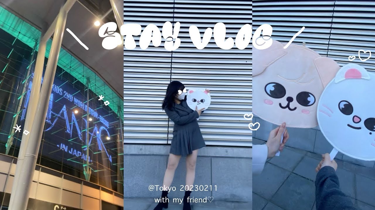 STAY VLOG | straykids 2nd world tour |たまアリ初日行ってきた❕|  波乱のFCくじで大爆笑| 스테이 브이로그