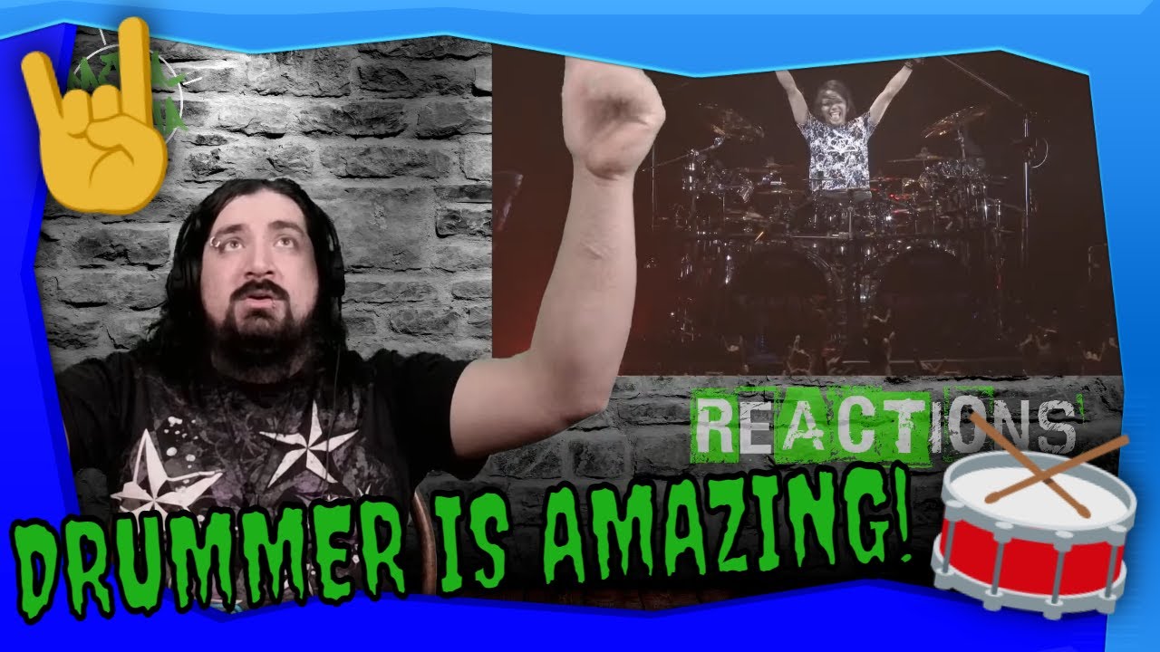GALNERYUS / FUMIYA  DRUM SOLO / The End Of The Line (2020) Live | METTAL MAFFIA | REACTION | MAGZ