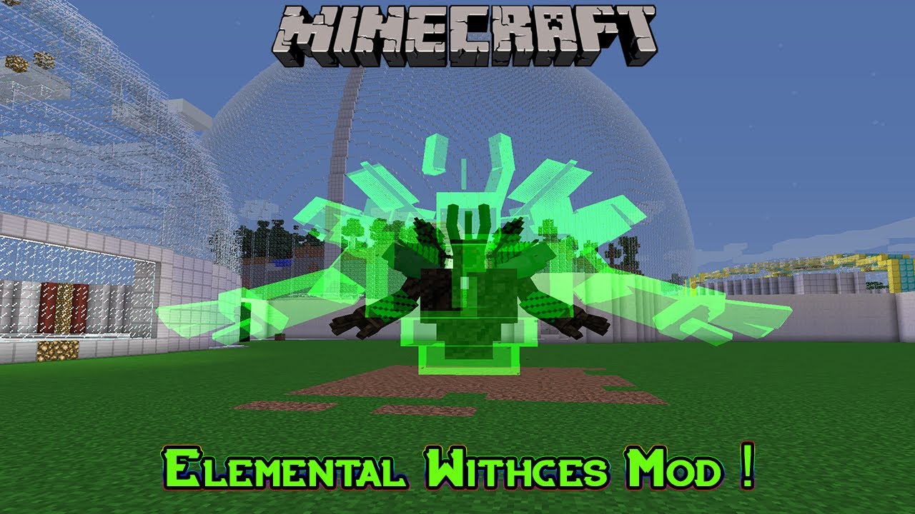 Minecraft | Elemental Witches Mod Review !!! (Super Witches and More)