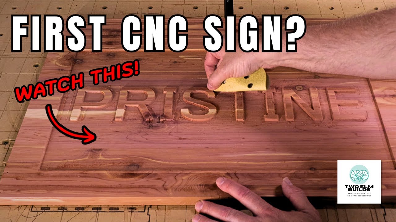 Start Here! Make Your First CNC Sign with VCarve Pro