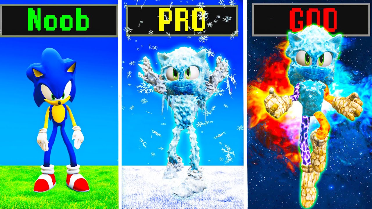 Обновление до ULTIMATE ELEMENTAL Sonic в GTA 5