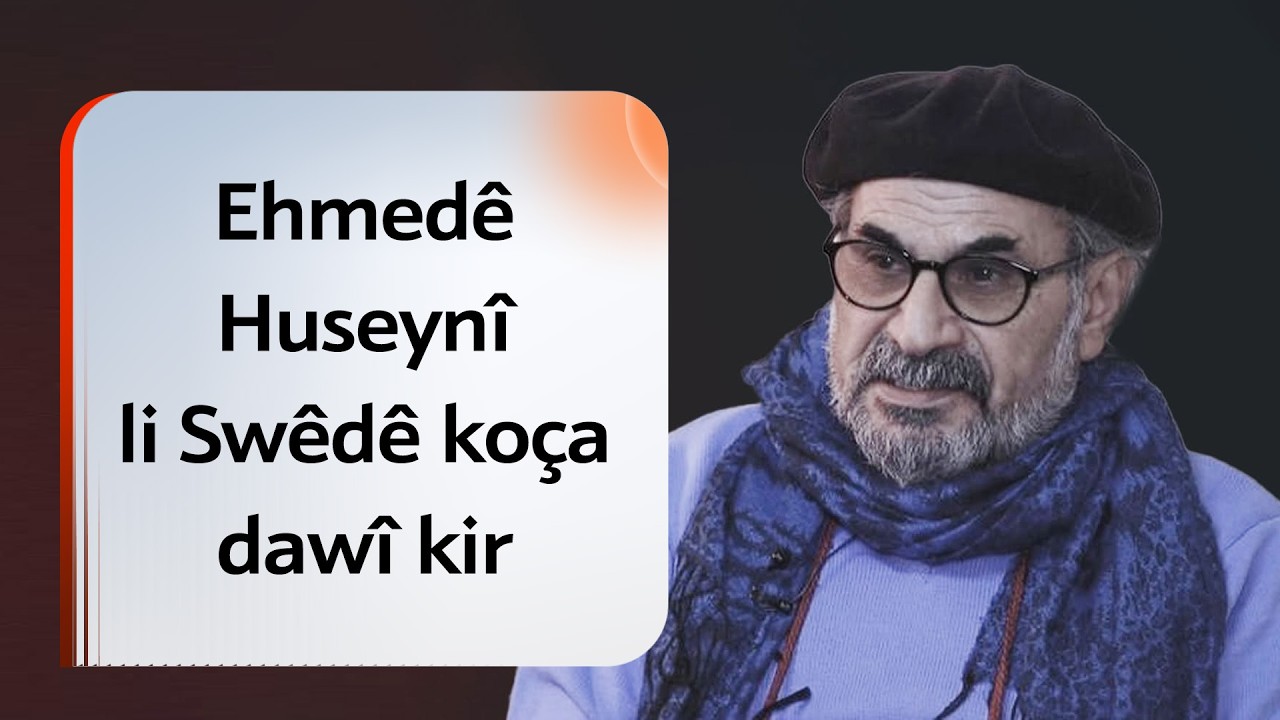 Ehmedê Huseynî xatirê xwe ji me xwest