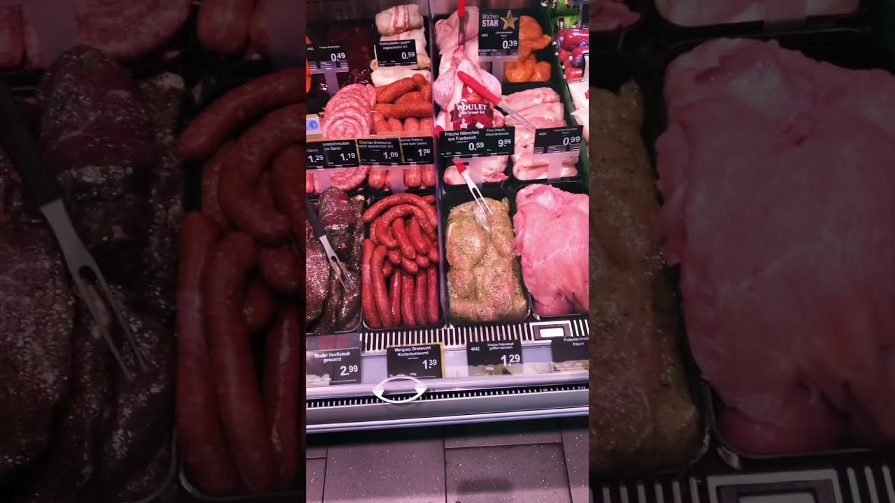 #fleisch #wurst #fleischtheke #wursttheke #supermarkt 🇩🇪 #shorts