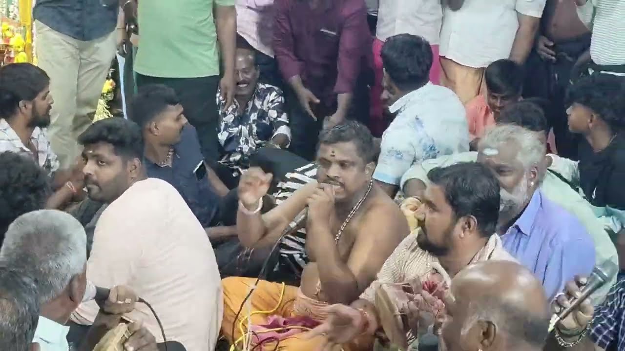 ஐயப்பன் பஜனை சக்குடி மணி பூசாரி மாசி பெரியண்ணர் வர்ணிப்பு