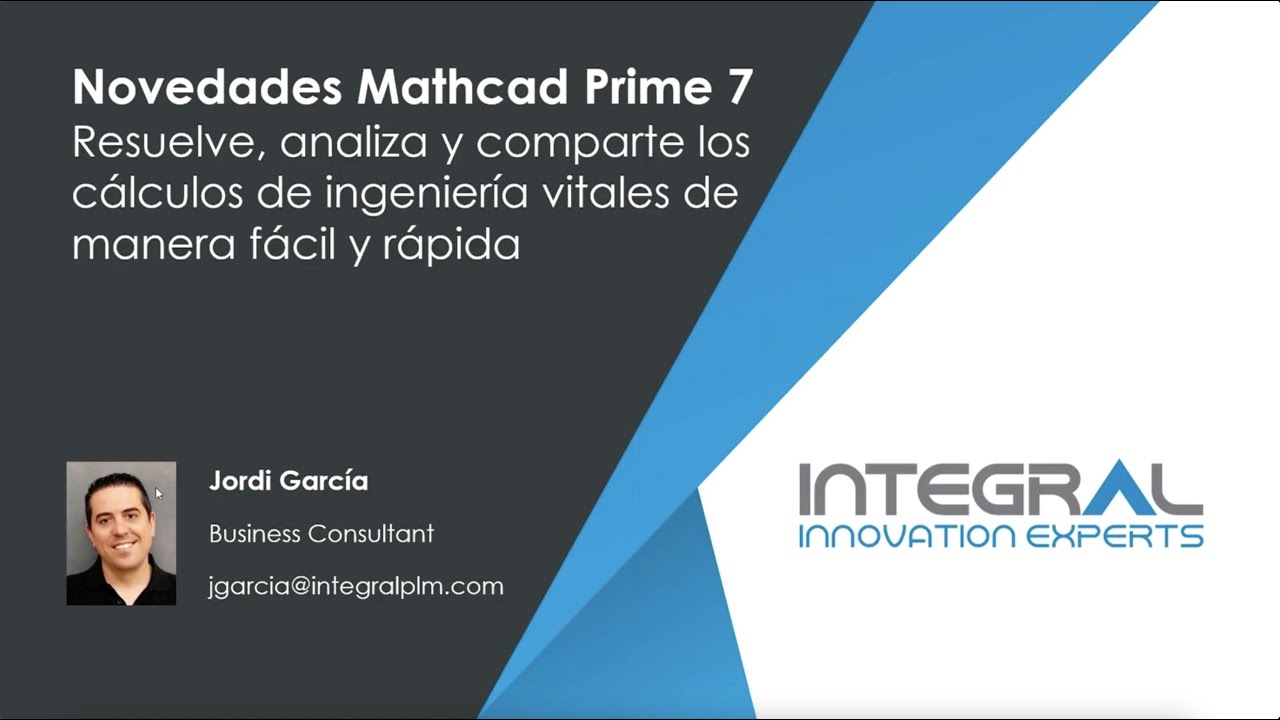 Novedades PTC Mathcad Prime 7 0