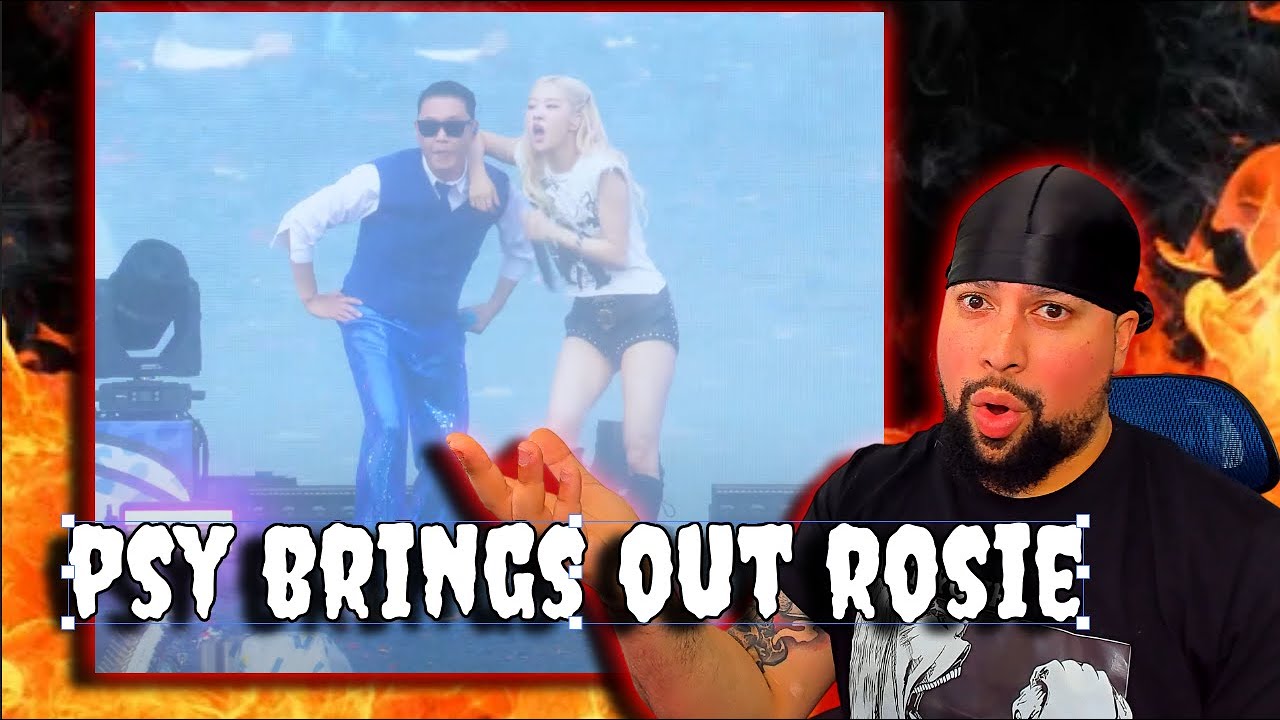 FIRST TIME WATCHING | ROSÉ & PSY - APT. (live from 싸이흠뻑쇼 SUMMERSWAG 2025)