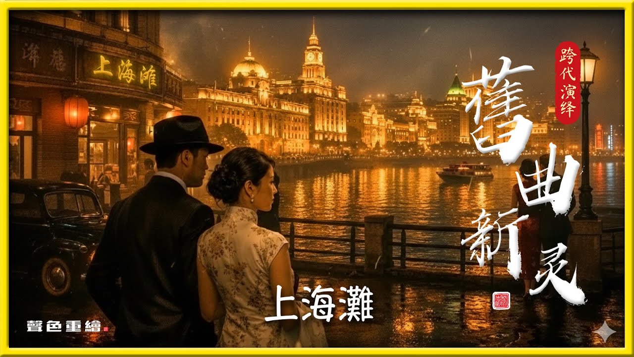 上海灘4K HD 時光重疊： 閉上眼，穿梭於80年代電視主題曲與人工智能音祭的奇幻張力。