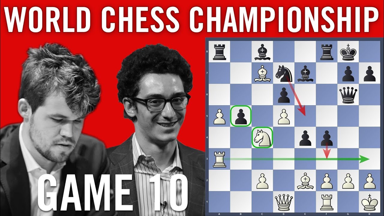 World Chess Championship 2018 Game 10: Magnus Carlsen vs Fabiano Caruana