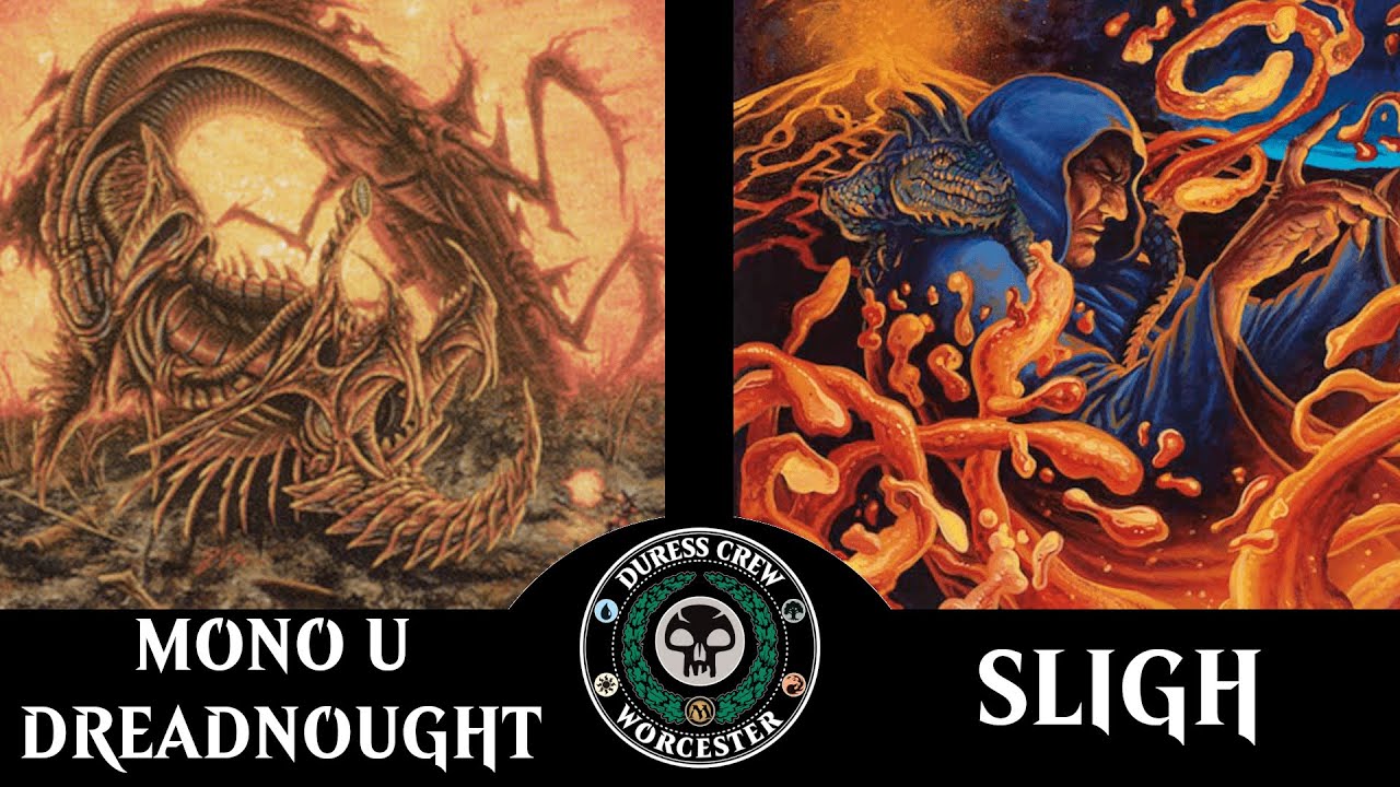 Duress Crew Plays: Mono U Dreadnought vs Sligh | Premodern Magic: The Gathering