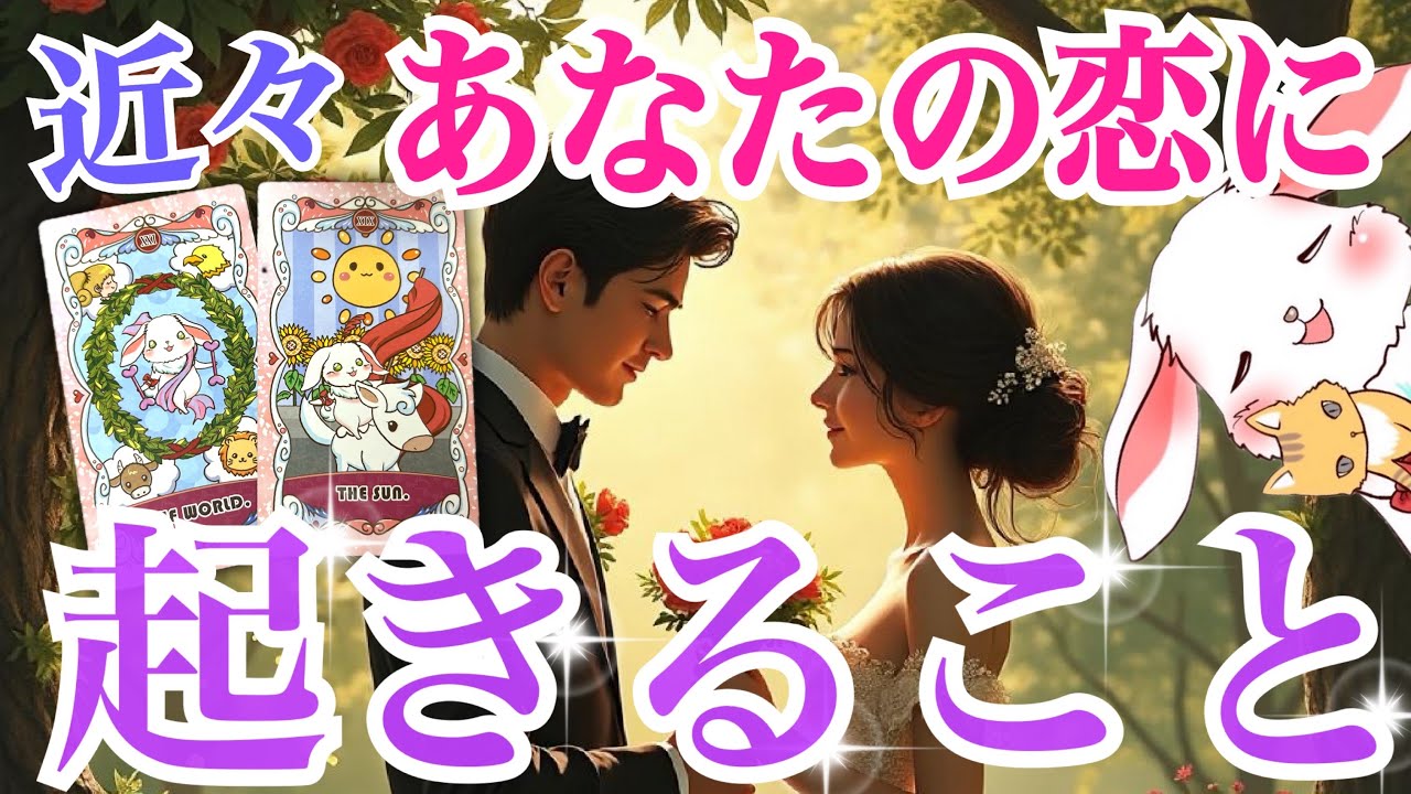 【思い違いに気付きました‼️】近々あなたの恋に起きること💞