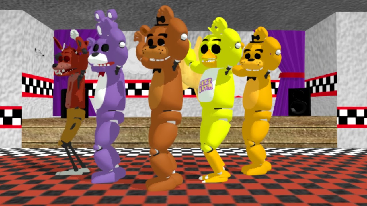 {MMD/FNAF} Follow The Leader