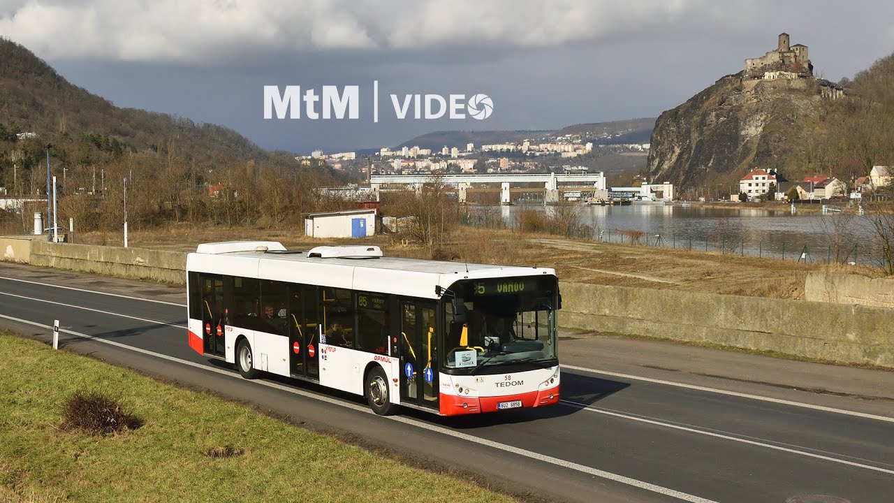 TEDOM C12 D, DPMÚL, ev.č. 58 - poslední den na lince 85