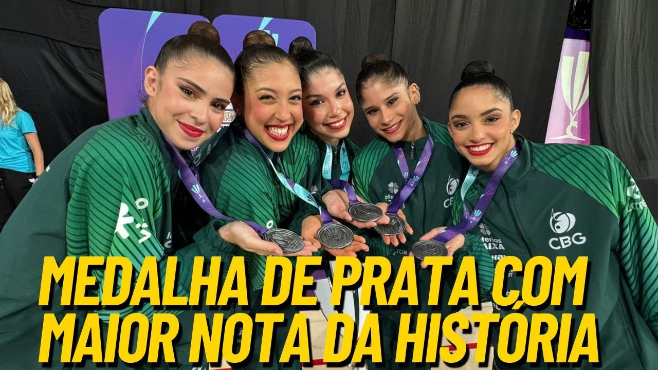 BRASIL é PRATA no CONJUNTO GERAL na ROMÊNIA com sua MAIOR NOTA na HISTÓRIA das COPAS DO MUNDO