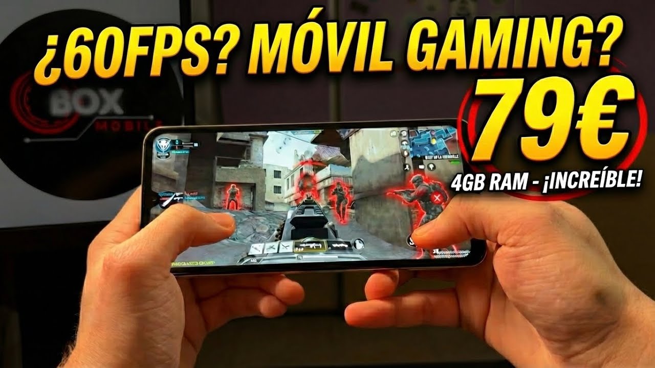 ¿Se puede jugar en un móvil de 79€? 😳 | Redmi A5 Gaming Test