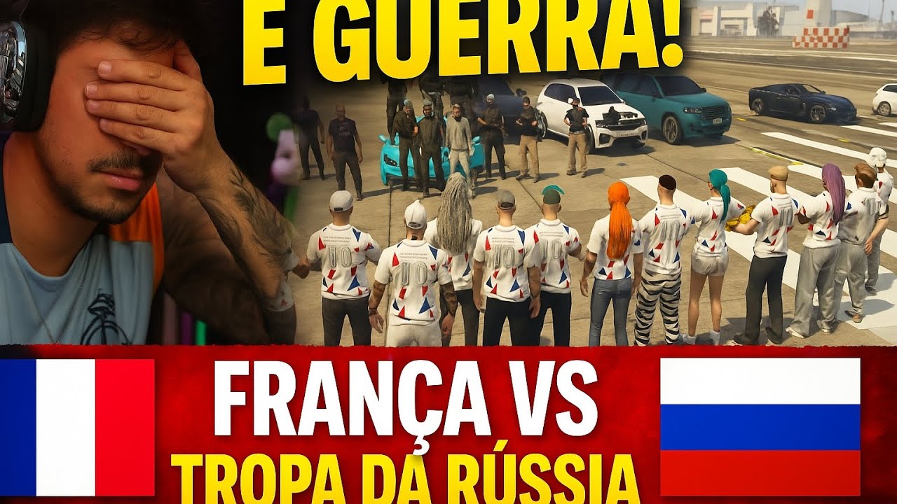 É GUERRA! CORINGA DECLARA ATAQUE CONTRA A TROPA DO TODURO | FRANÇA vs RÚSSIA