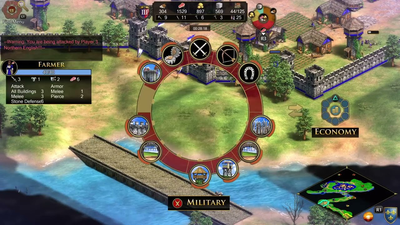 Playing Age of Empires 2