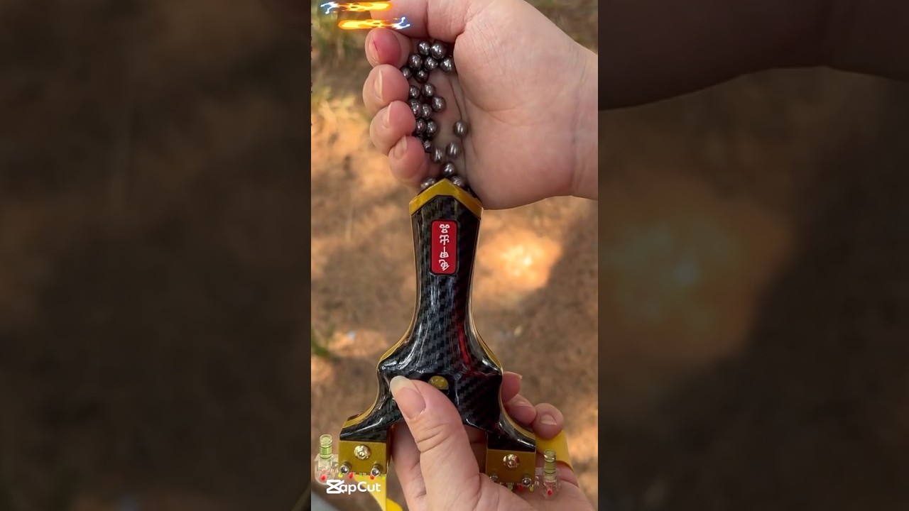 Hunting Slingshot #diy #toys #shorts #slingshotchallenge #outdoor