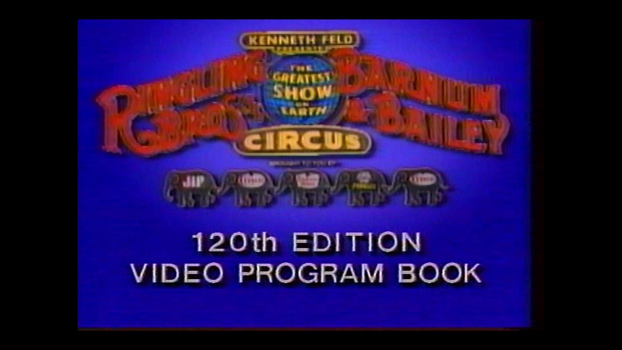 Ringling Bros. and Barnum & Bailey 120th Edition Video Program Book (1990)