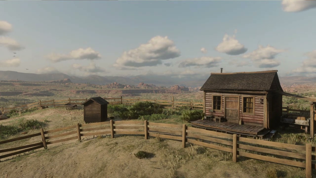 Red Dead Redemption 2 Ambiance: Cholla Springs Ranch