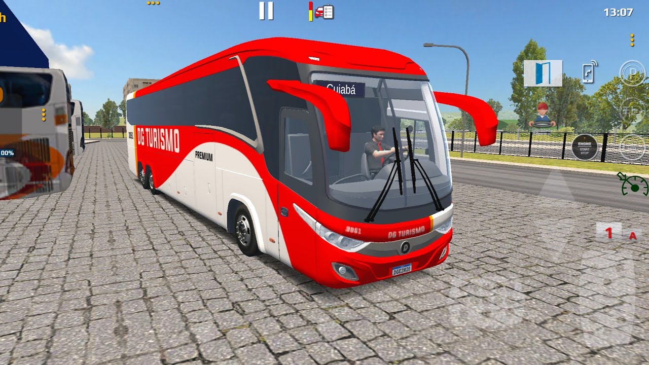 Brazil World Bus Driving Simulator off-road Driving Gameplay #1
