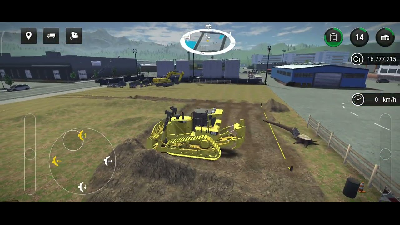 Construction Simulator 3 lite - Warehouse foundation construction part 1
