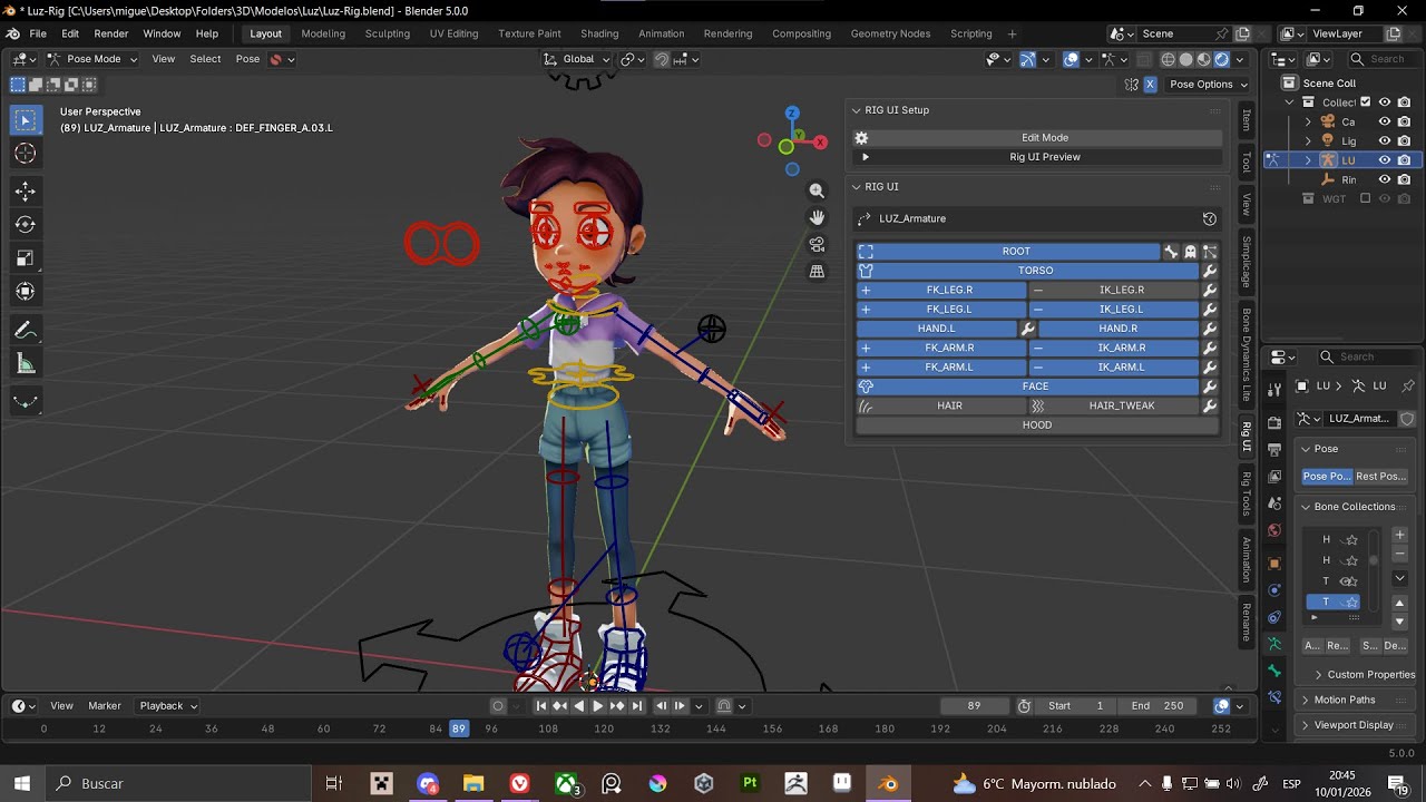 Luz Noceda - Rig