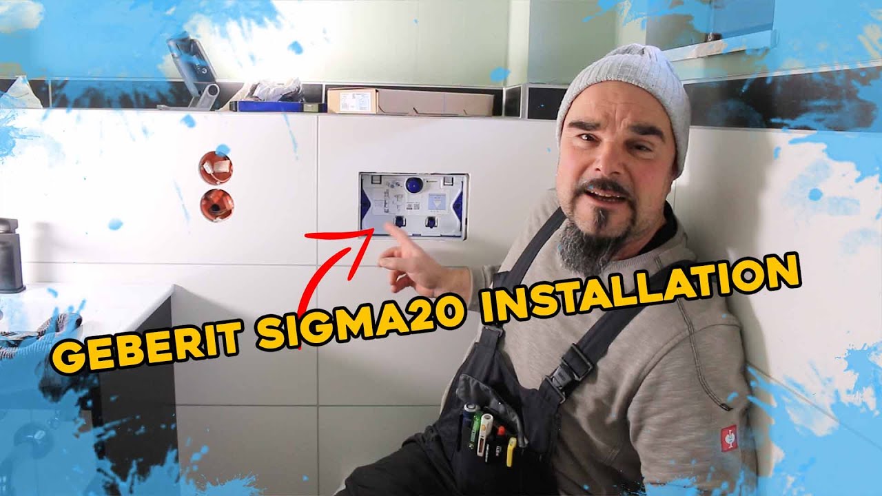 Geberit Sigma20 Installation