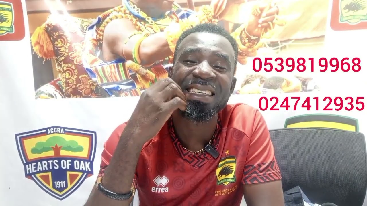 V3: EISH NANA APENKRAH TELLS HEARTS THIS FAAAABULOUS..KOTOKO SUPPORTERS WHY..KOTOKO ND MEDEAMA SUNDA