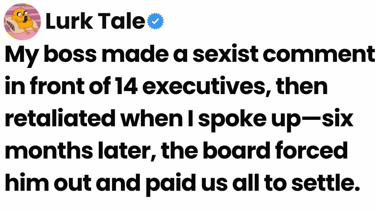 My boss said women are “too emotional for leadership” during a staff meeting and expected silence.