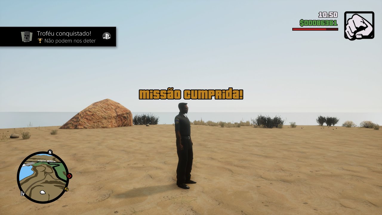 Não Podem Nos Deter  (TROFÉU PERDÍVEL!) - GTA San Andreas DEFINITIVE EDITION PS4, PS5 e XBOX