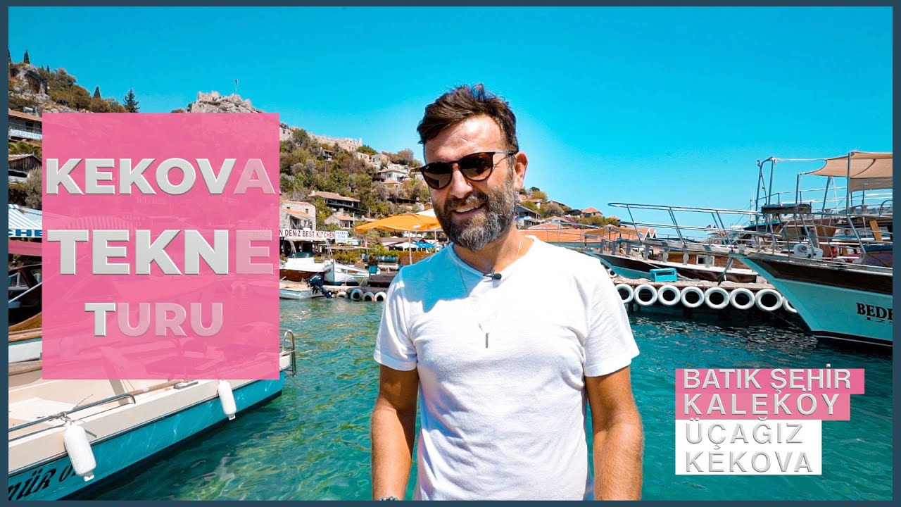 Antalya Vlog - Kekova Tekne Turu - Batık Şehir, Kaleköy, Üçağız..