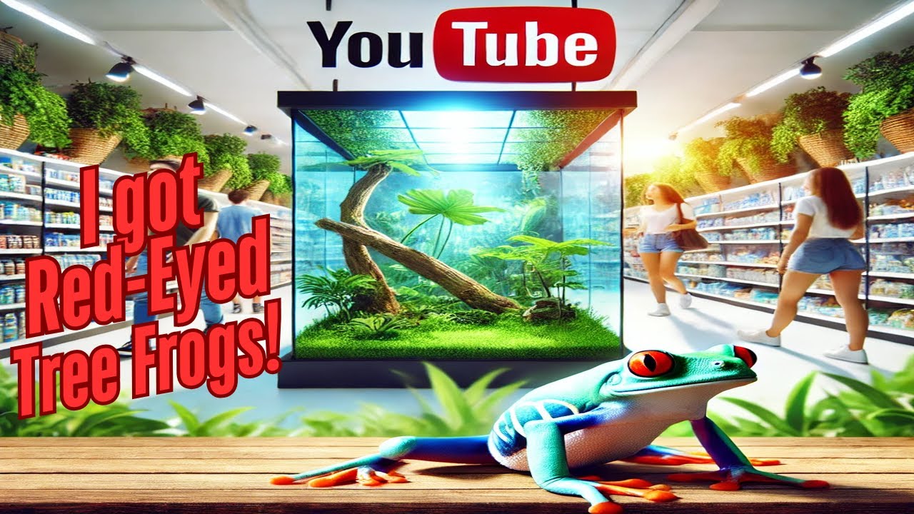 Unboxing My New Red-Eyed Tree Frogs! 🐸