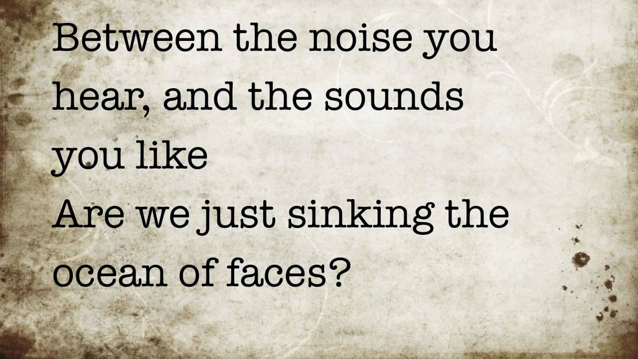 One Republic All The Right Moves Lyrics